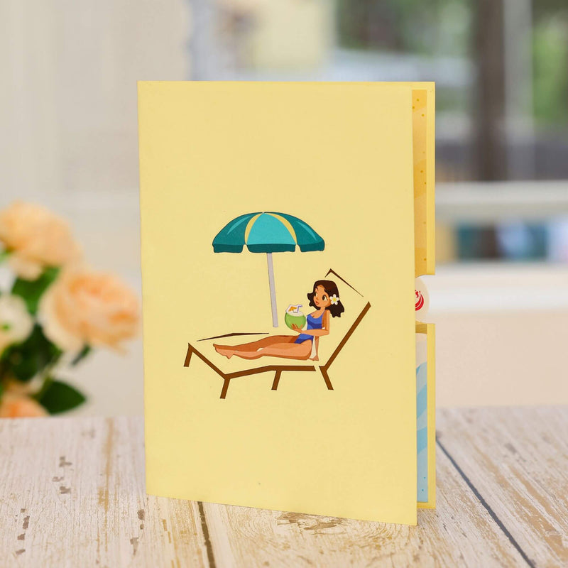 Relaxing Day Pop Up Card