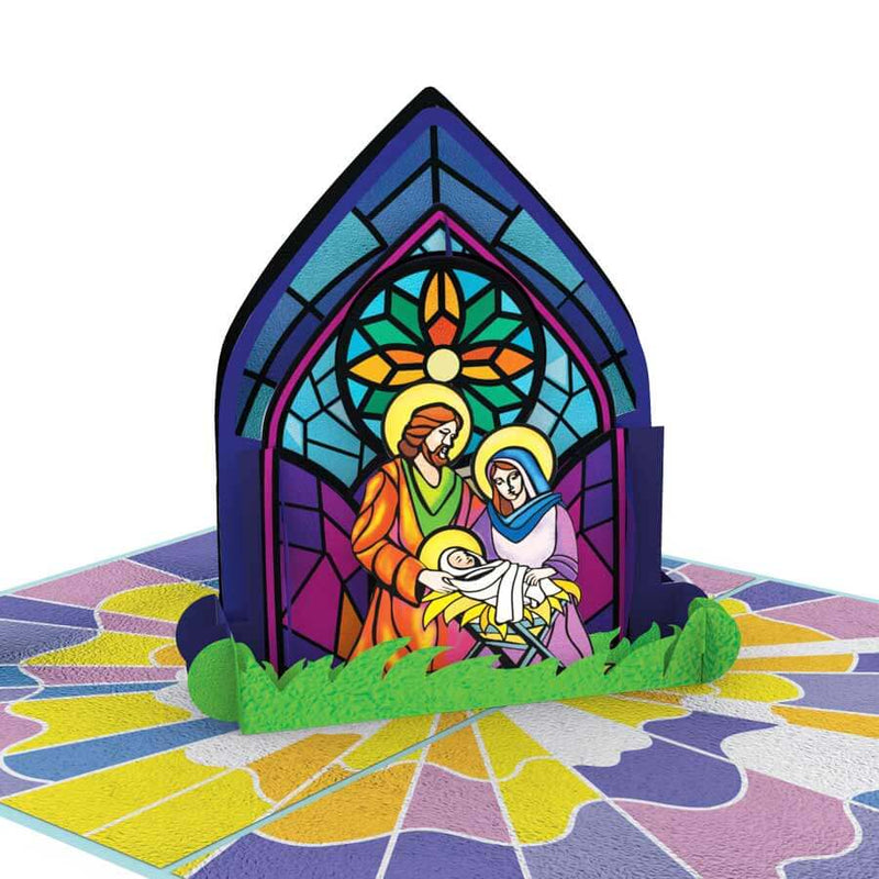img src="Holy-Family-Stained-Glass-pop-up-card-model.jpg" alt="Holy Family Stained Glass pop up card"