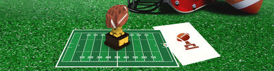 Surprise for him with super cool football pop up card