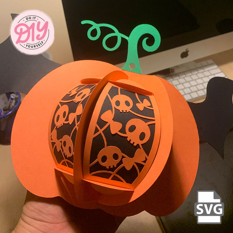 Halloween Pumpkin Lantern Templates - Free SVG for Your Home Decoration