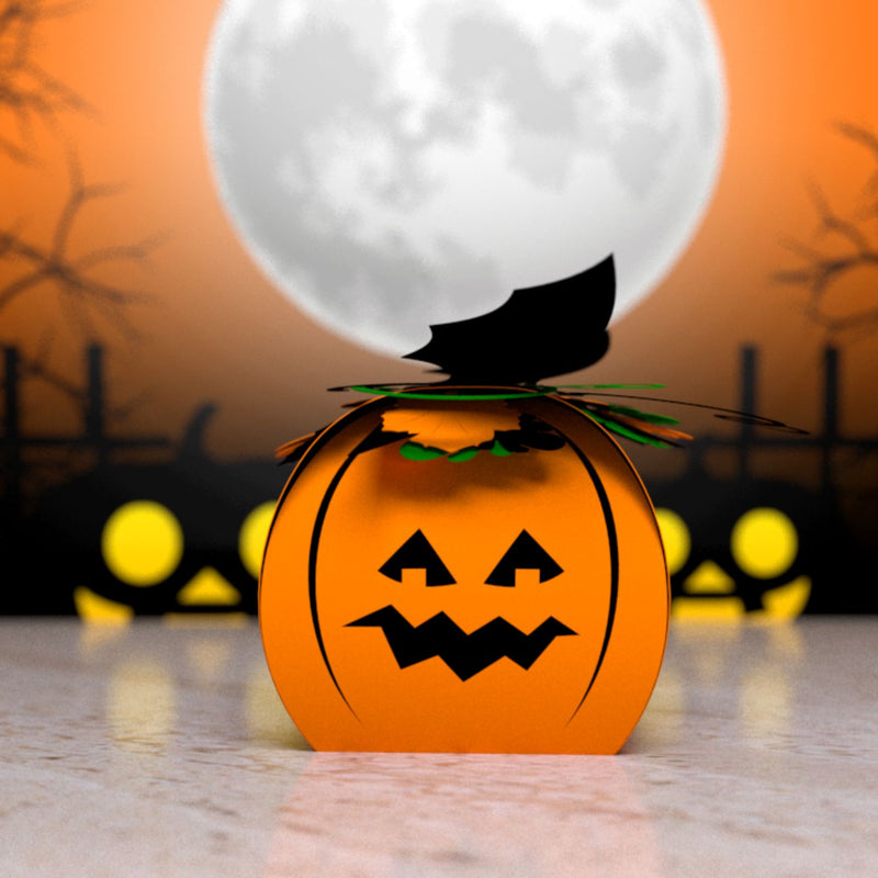 SVG Template - Halloween Pumpkin Gift Boxes – Unipop