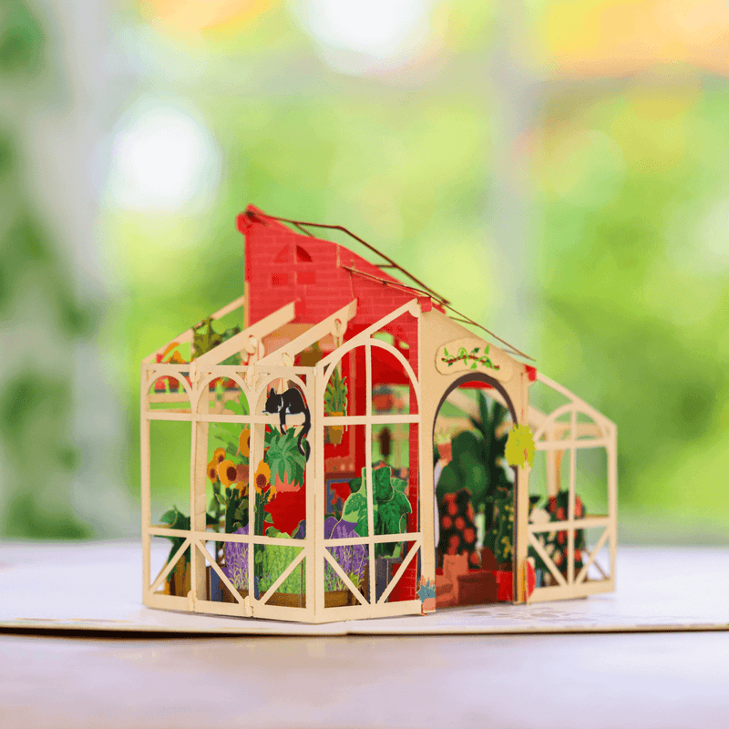 Home Garden Pop Up Card