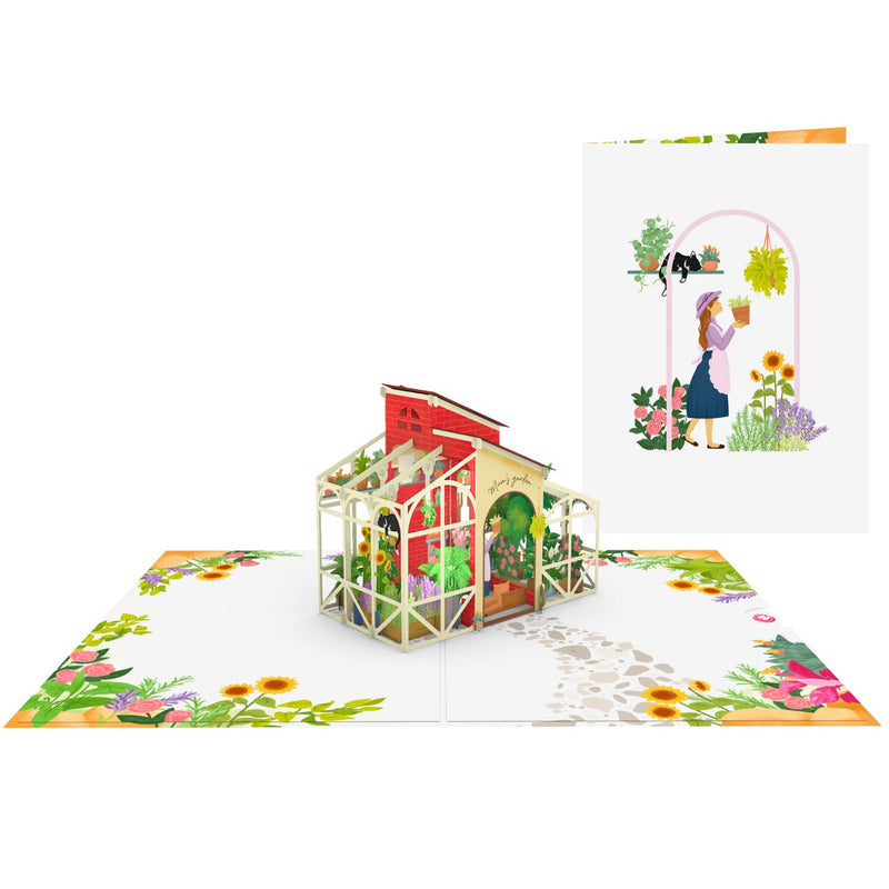 Home Garden Pop Up Card