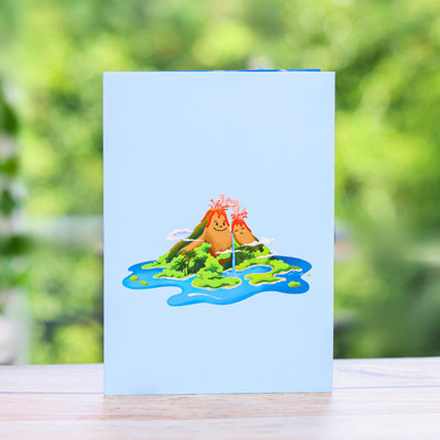 I Lava You Pop Up Card