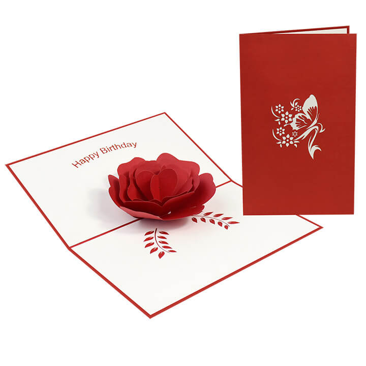 Flower Pop-Up Card SVG Template – Craft Your Own Blossoming Masterpiece