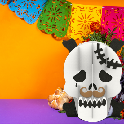 TEMPLATE – Halloween Skull Pop Up Decoration