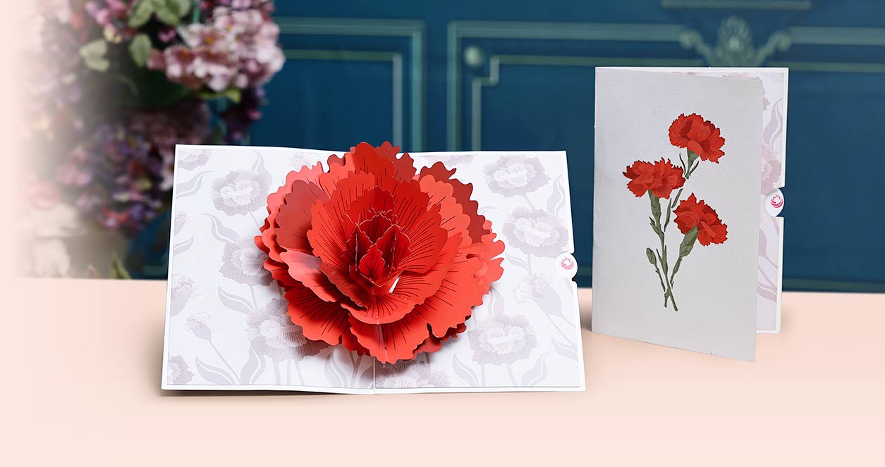carnation-flower-pop-up-card