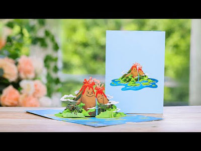 I Lava You Pop Up Card