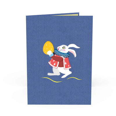 Easter Bunny with Egg Pop Up Card