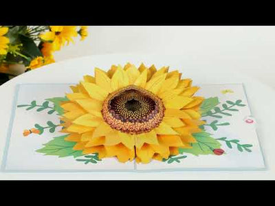 Sunflower-Bloom-pop-up-card-Unipop